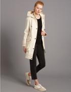 Marks & Spencer Pure Cotton Anorak With Stormwear&trade; Ecru