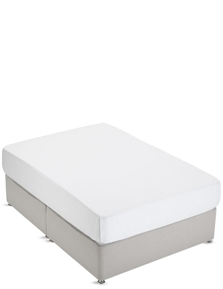 Marks & Spencer Non-iron Pure Egyptian Cotton Extra Deep Fitted Sheet White