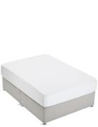 Marks & Spencer Non-iron Pure Egyptian Cotton Extra Deep Fitted Sheet White