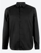 Marks & Spencer Cotton Regular Fit Shirt Black