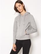 Marks & Spencer Breathable Long Sleeve Hooded Top Grey