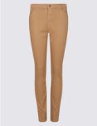 Marks & Spencer Mid Rise Slim Fit Jeans Taupe