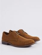 Marks & Spencer Lace-up Derby Shoes Tan