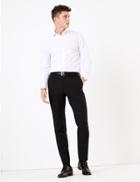Marks & Spencer Skinny Fit Flat Front Trousers