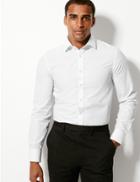 Marks & Spencer Pure Cotton Tailored Fit Shirt
