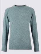 Marks & Spencer Pure Lambswool Jumper Peacock