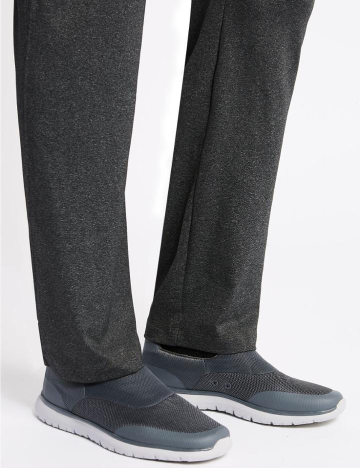 Marks & Spencer Slip-on Trainers Grey Mix