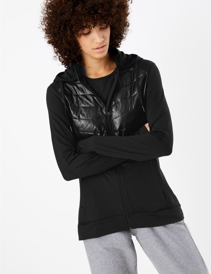 Marks & Spencer Padded Hooded Jacket Black