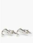 Marks & Spencer Fish Cufflinks Silver