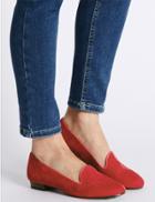 Marks & Spencer Suede Pumps With Insolia Flex&reg; Red