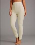 Marks & Spencer Silk & Modal Thermal Leggings Light Cream