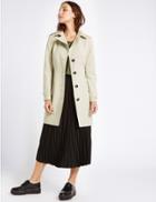 Marks & Spencer Trench Coat With Stormwear&trade; Pebble