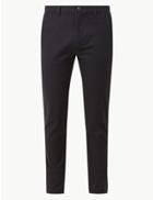 Marks & Spencer Shorter Length Skinny Fit Cotton Rich Chinos Navy