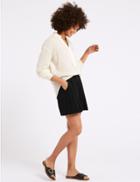 Marks & Spencer Jersey Flippy Shorts Black