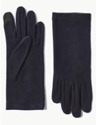 Marks & Spencer Touch Screen Fleece Gloves Navy