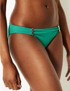 Marks & Spencer Hipster Bikini Bottoms Green