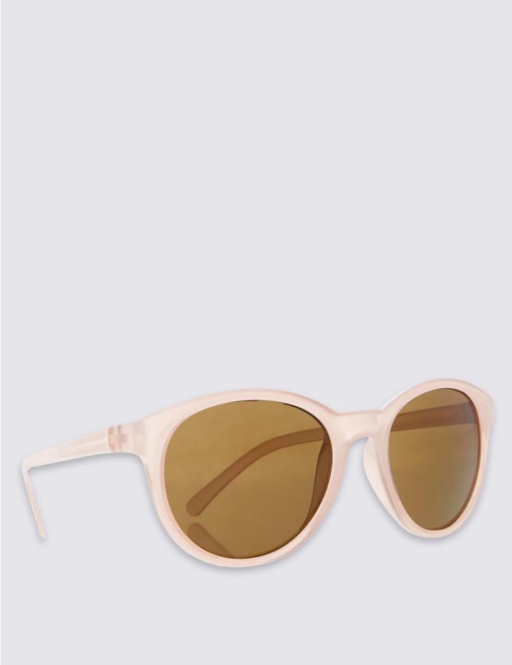 Marks & Spencer Preppy Cat Eye Sunglasses Pale Pink