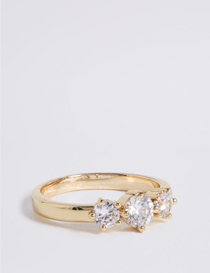 Marks & Spencer Gold Plated Sparkle Ring