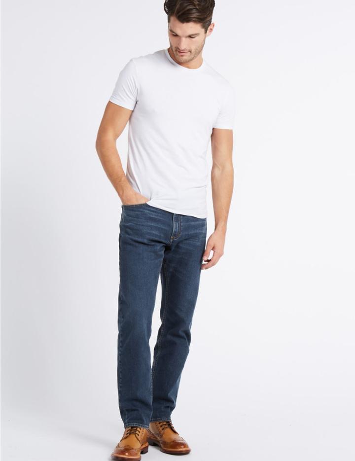 Marks & Spencer Sustainable Stay Fresh Stretch Jeans Tint