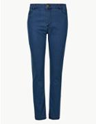 Marks & Spencer Mid Rise Slim Fit Jeans Indigo