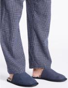 Marks & Spencer Suedette Mule Slippers With Freshfeet&trade; Navy