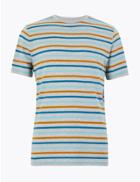 Marks & Spencer Cotton Striped T-shirt