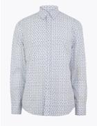 Marks & Spencer Pure Cotton Paisley Print Shirt White Mix