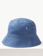Marks & Spencer Pure Cotton Bucket Hat Indigo