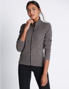 Marks & Spencer Funnel Neck Fleece Jacket Grey