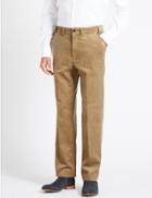 Marks & Spencer Regular Fit Pure Cotton Corduroy Trousers Mole