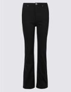 Marks & Spencer Sculpt & Lift Roma Rise Slim Boot Cut Jeans Black
