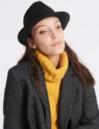 Marks & Spencer Buckle Winter Hat With Thinsulate&trade; Black