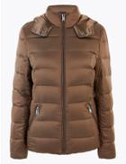 Marks & Spencer Down & Feather Padded Jacket Bronze