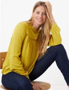 Marks & Spencer Lace Insert Shell Top Lichen