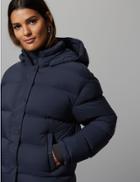 Marks & Spencer Padded Goose Down & Feather Jacket Dark Navy