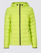 Marks & Spencer Padded & Quilted Jacket With Stormwear&trade; Lime