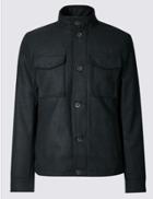 Marks & Spencer Twin Pockets Jacket Navy