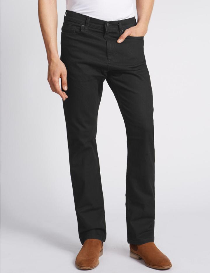 Marks & Spencer Regular Fit Jeans Indigo
