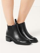 Marks & Spencer Leather Chelsea Ankle Boots