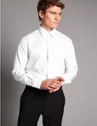 Marks & Spencer Supima&reg; Cotton Rich Tailored Fit Shirt White