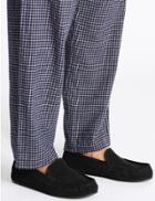 Marks & Spencer Suede Moccasin Slippers With Thinsulate &trade; Black