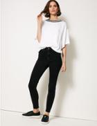 Marks & Spencer High Rise Skinny Leg Jeans Black