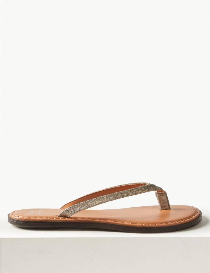 Marks & Spencer Flip-flops Sandals Pewter