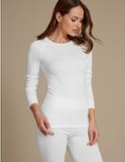 Marks & Spencer Long Sleeve Thermal Top White