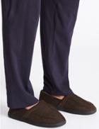 Marks & Spencer Waffle Slip-on Slippers With Thinsulate&trade; Brown