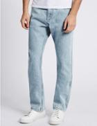 Marks & Spencer Regular Fit Jeans Light Denim
