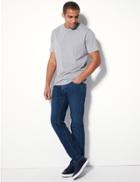Marks & Spencer Tapered Fit Stretch Jeans