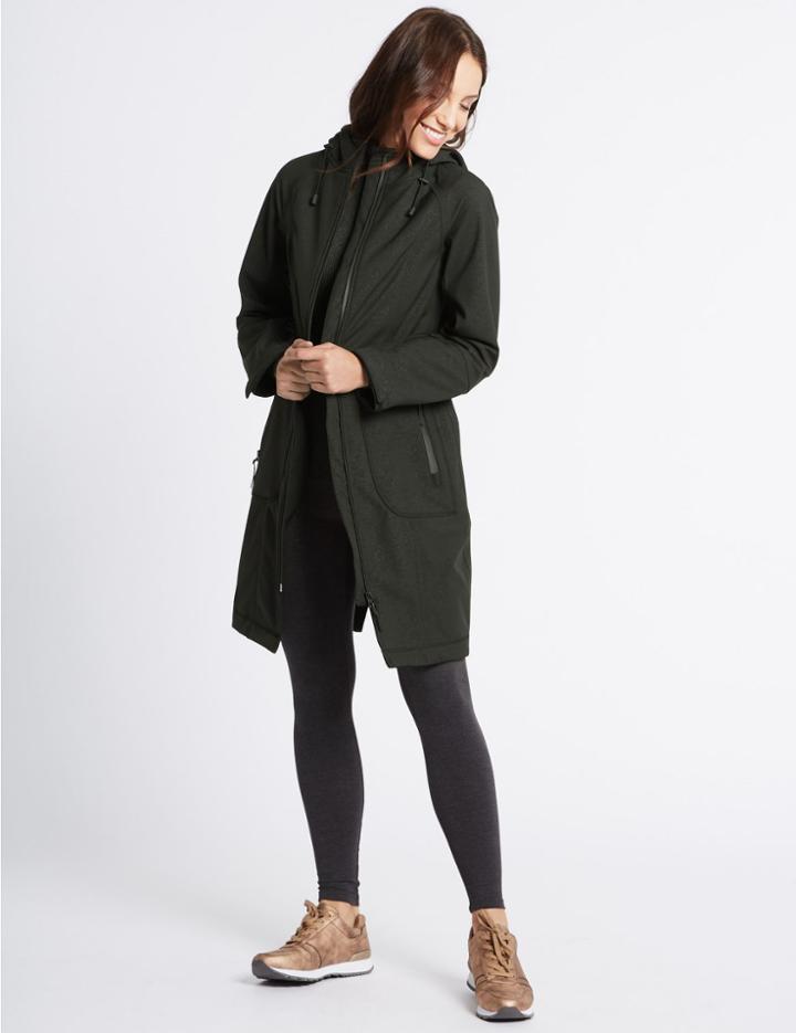 Marks & Spencer Fleece Jacket With Stormwear&trade; Graphite