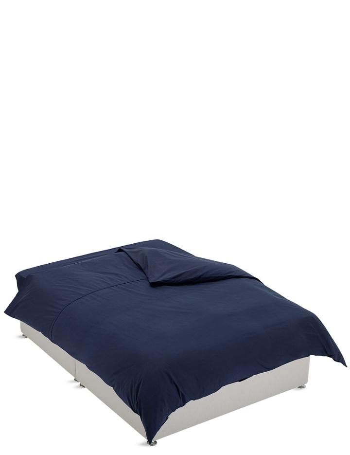 Marks & Spencer Non-iron Pure Egyptian Cotton Duvet Cover Midnight Navy