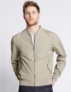 Marks & Spencer Baseball Bomber Jacket With Stormwear&trade; Stone
